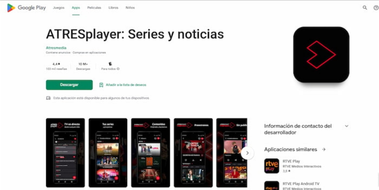 Las series y programas de Atresplayer, en tu televisor con el Chromecast de  Google