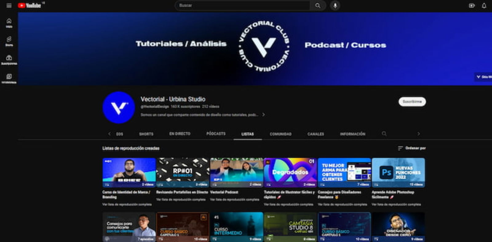 El equipo detrás de este canal se dedica a compartir contenido de mucho valor relacionado a los programas de edición más populares