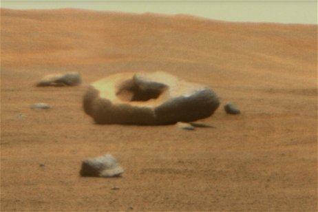 Te va a entrar hambre: el rover Perseverance de la NASA nos descubre un donut y un queso en Marte