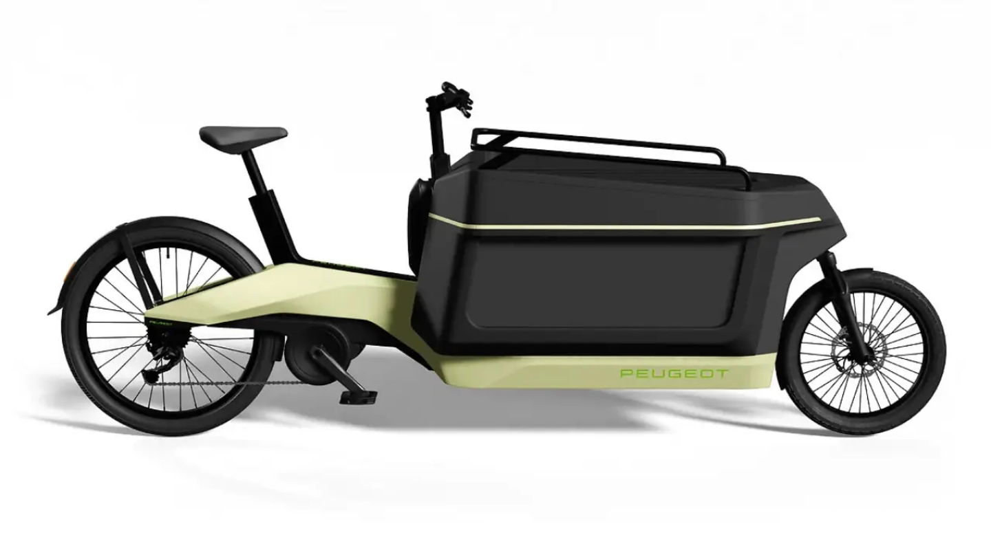 Imagen de archivo de la bicicleta eléctrica de Peugeot Cycles denominada 'bi-carrier'