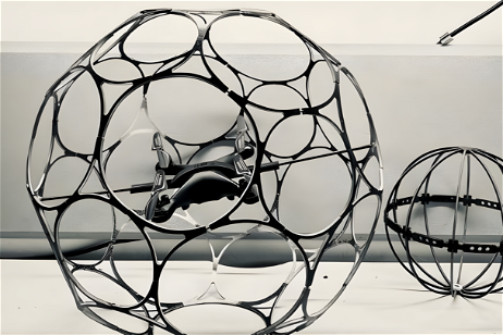 Esta 'bola de hámster' es en realidad un robot autónomo capaz de volar y rodar en cualquier tipo de terreno