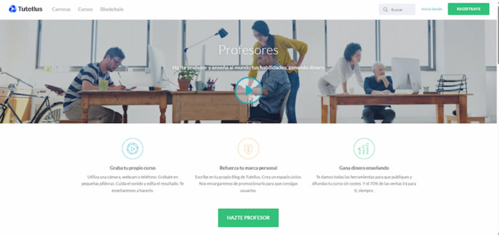 Trabaja como profesor online en la plataforma de Tutellus y gana algo de dinero extra