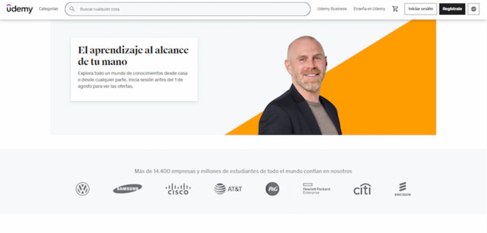 Udemy es una de las plataformas de capacitación más populares que existen