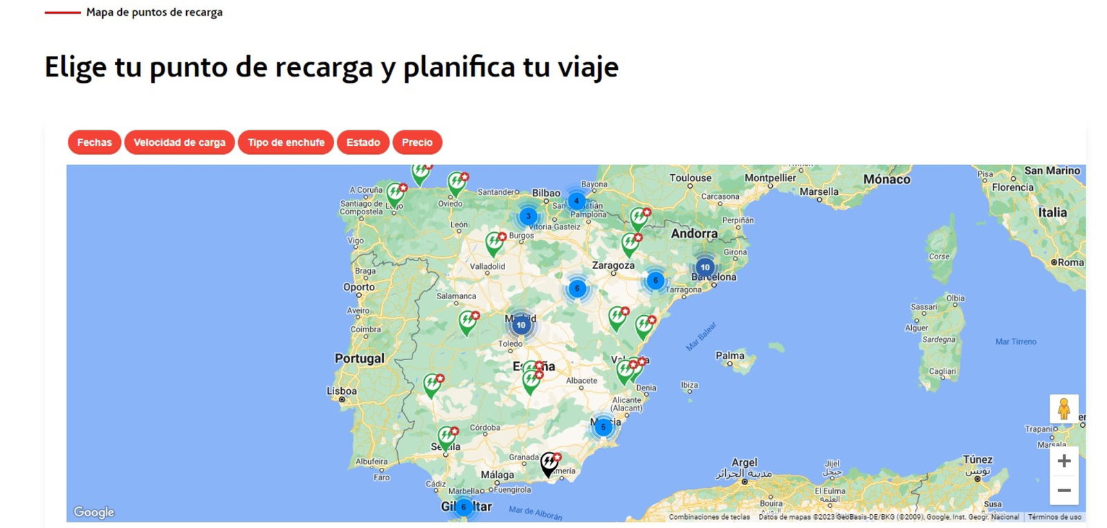 Puntos de carga rápida y ultrarápida en España: dónde están, cuánto cuestan y qué compañías los ofrecen