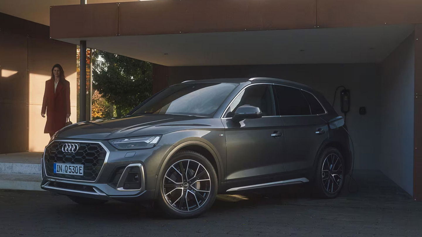 La versión híbrida del Audi Q5 acredita más de 40 kilómetros de autonomía en modo 100% eléctrico.