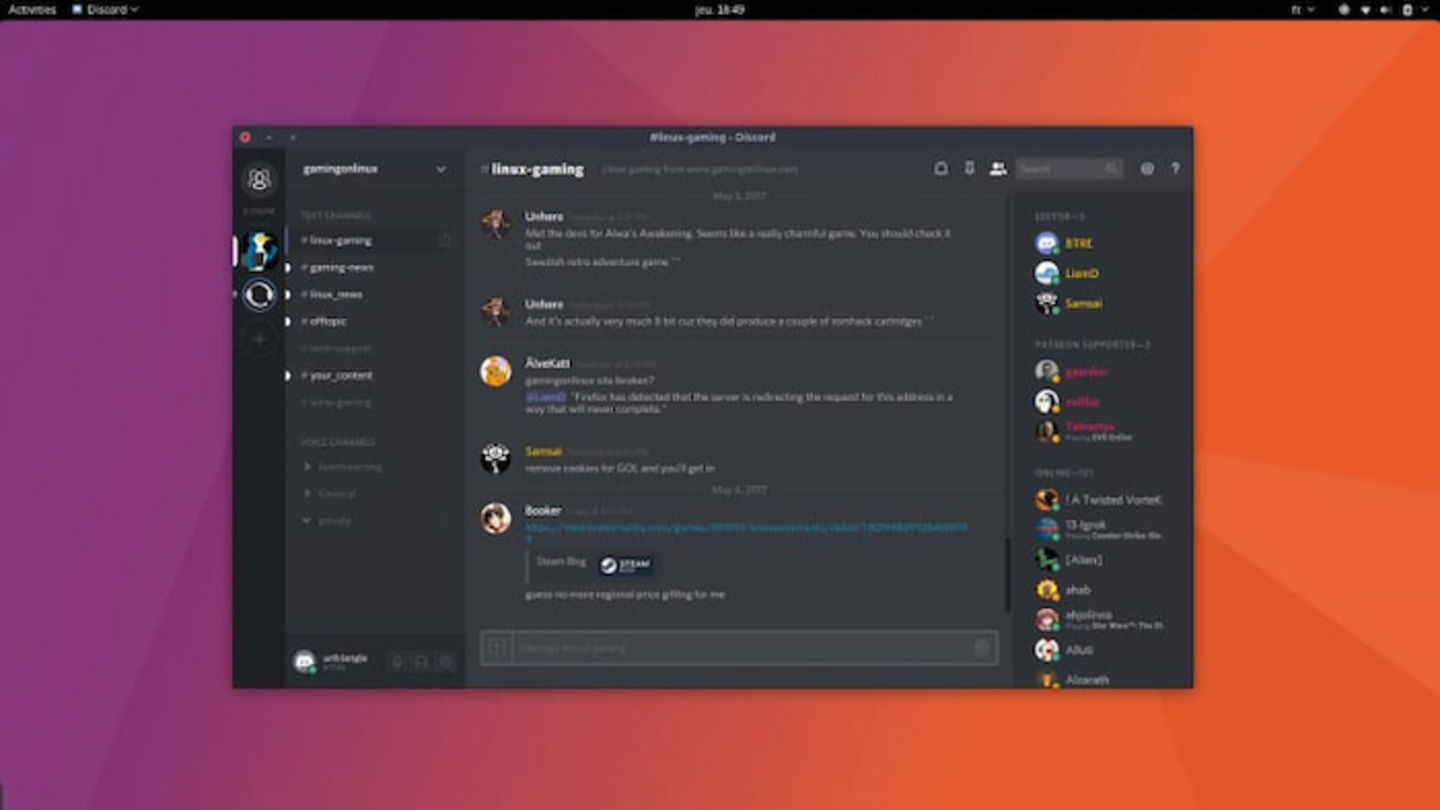 Discord, uno de los programas más completos en lo que respecta a la comunicación, también está disponible en Linux