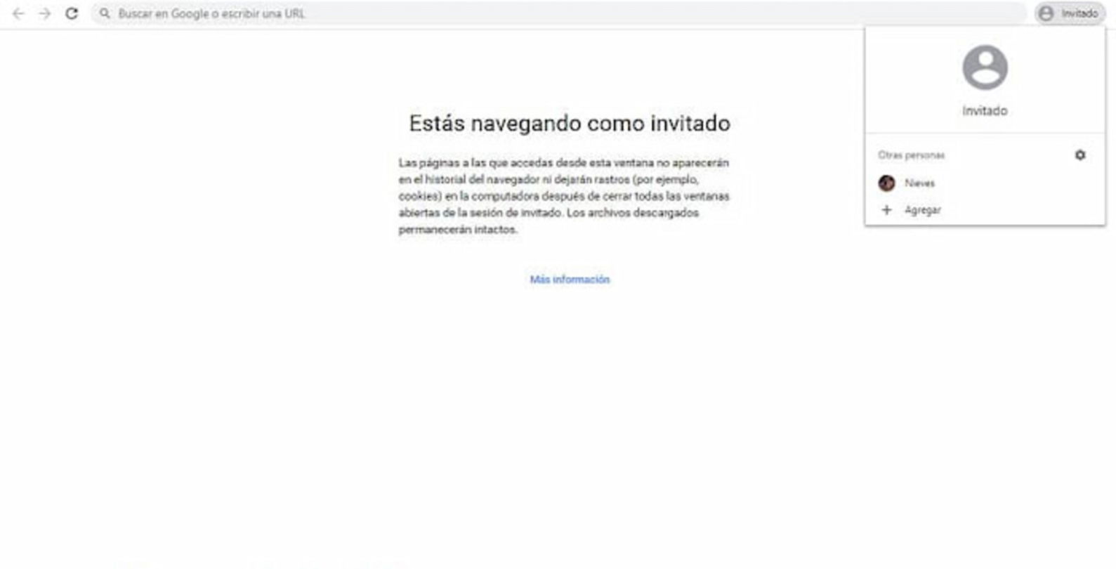 El modo invitado es una de las funciones más útiles de Google Chrome que debes conocer