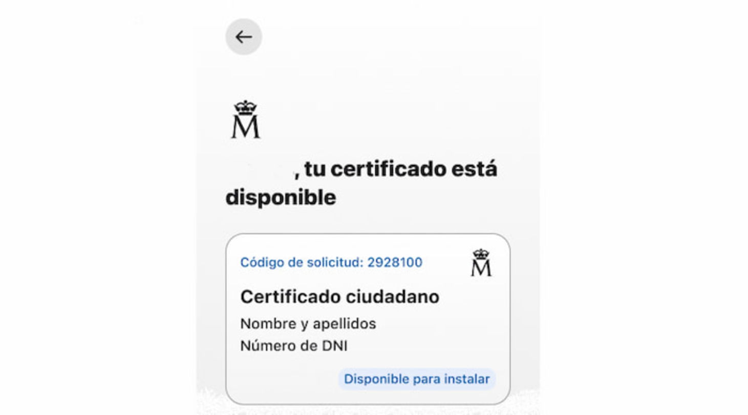 La solicitud del certificado digital desde la aplicación es un procedimiento muy sencillo, aunque no será gratis