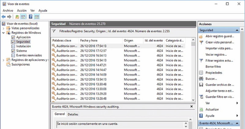 Cómo ver el historial de encendido y apagado de tu PC