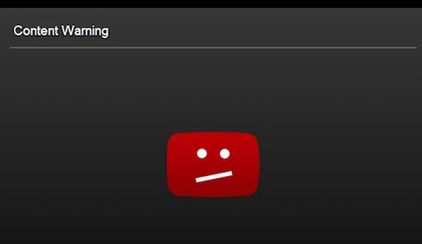 Existen vídeos en YouTube que tienen restricción de edad, por lo que no pueden ser visualizados por todos