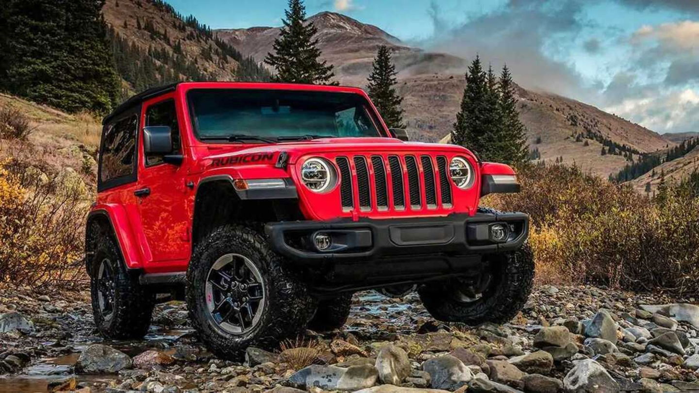 Jeep Warangler fuera del asfalto