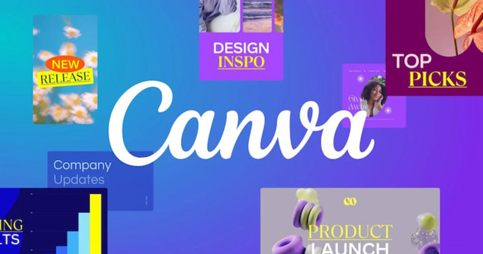 Canva también te permite crear presentaciones de diapositivas muy bonitas