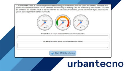 CPU Expert completa la prueba de rendimiento en línea
