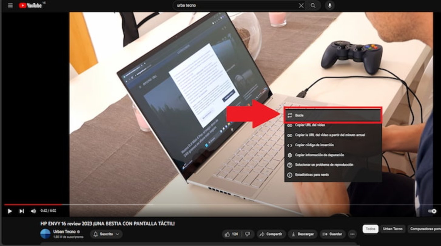 From the web version of YouTube you can also turn loop playback on and off