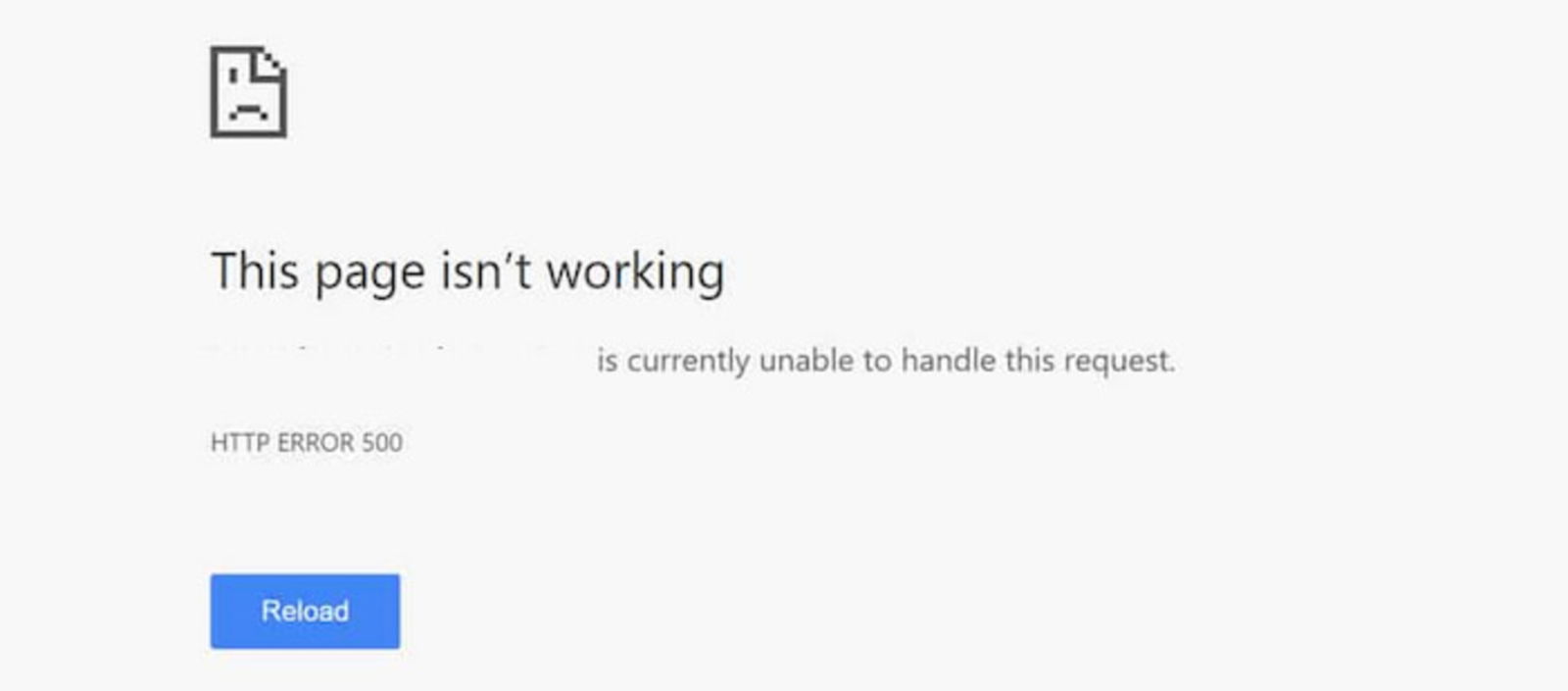 El código de estado 500 Internal Server Error es uno de los más comunes