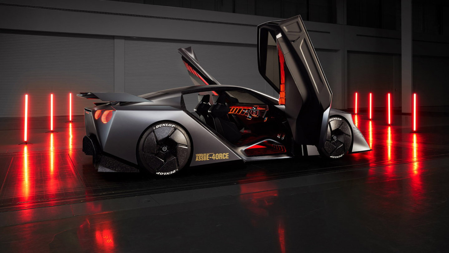 Imagen lateral del Nissan Hyper Force