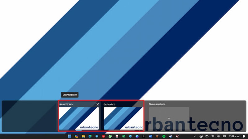 Cómo usar y gestionar los escritorios virtuales en Windows 11