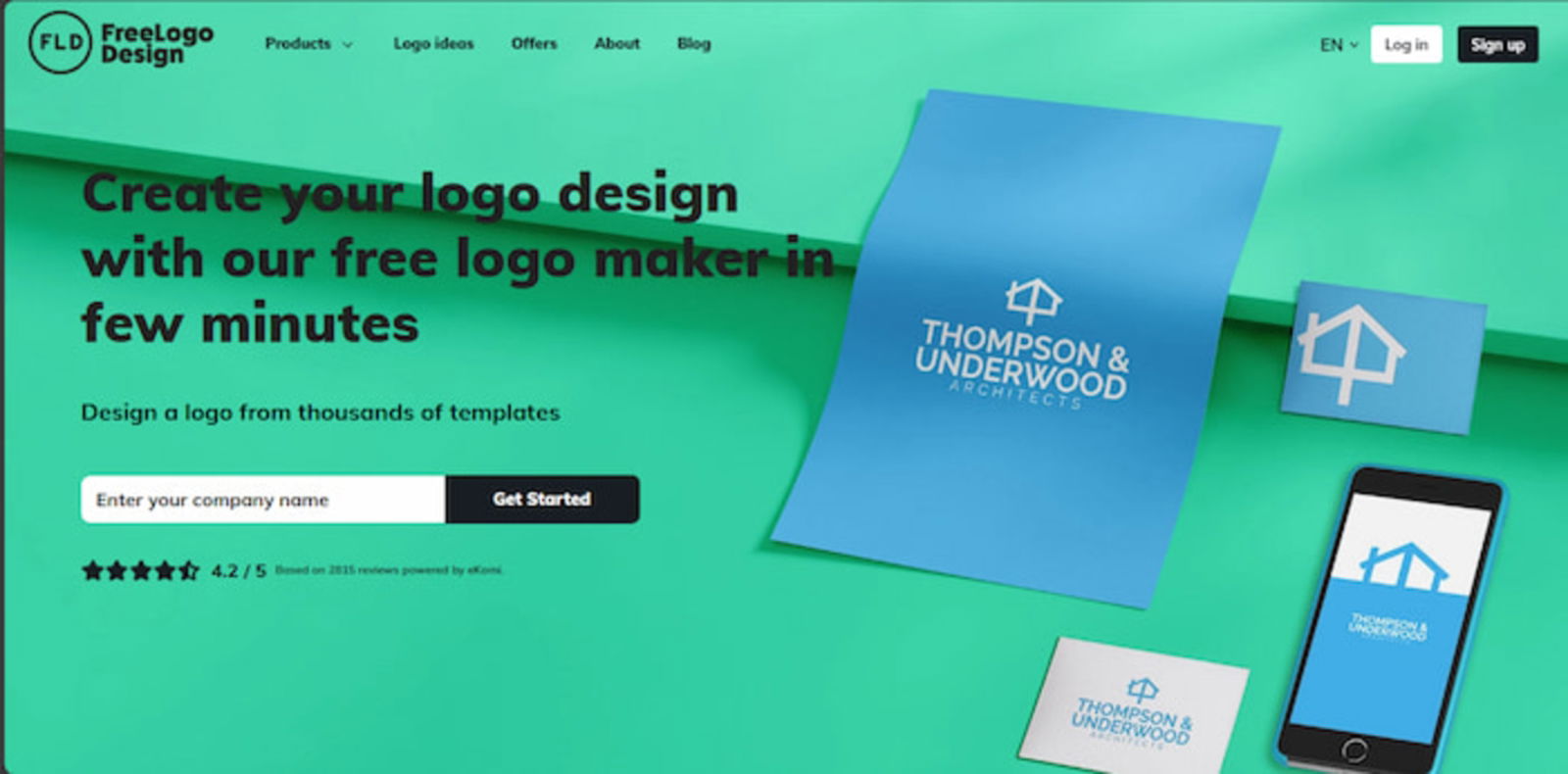 Puedes crear logos de forma gratuita y sencilla con esta página web en cuestión de minutos