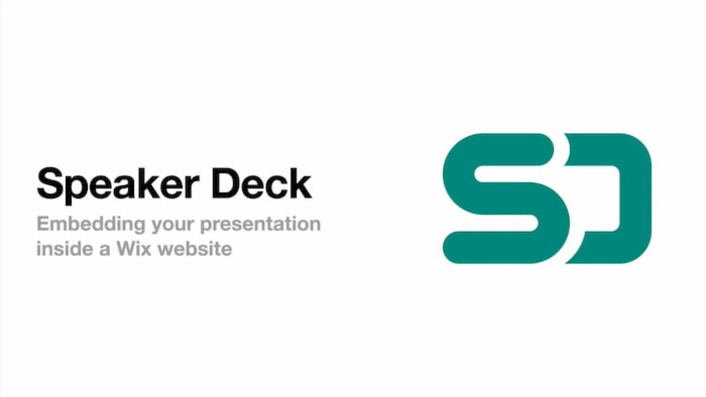 Speaker Deck permite crear y compartir tus presentaciones de diapositivas