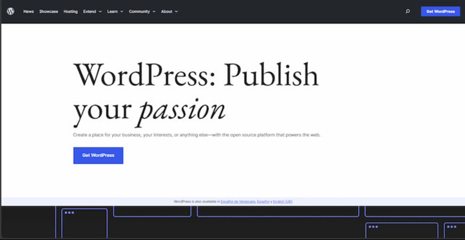 Evidentemente, WordPress es uno de los servicios más conocidos para crear blogs personales y páginas web