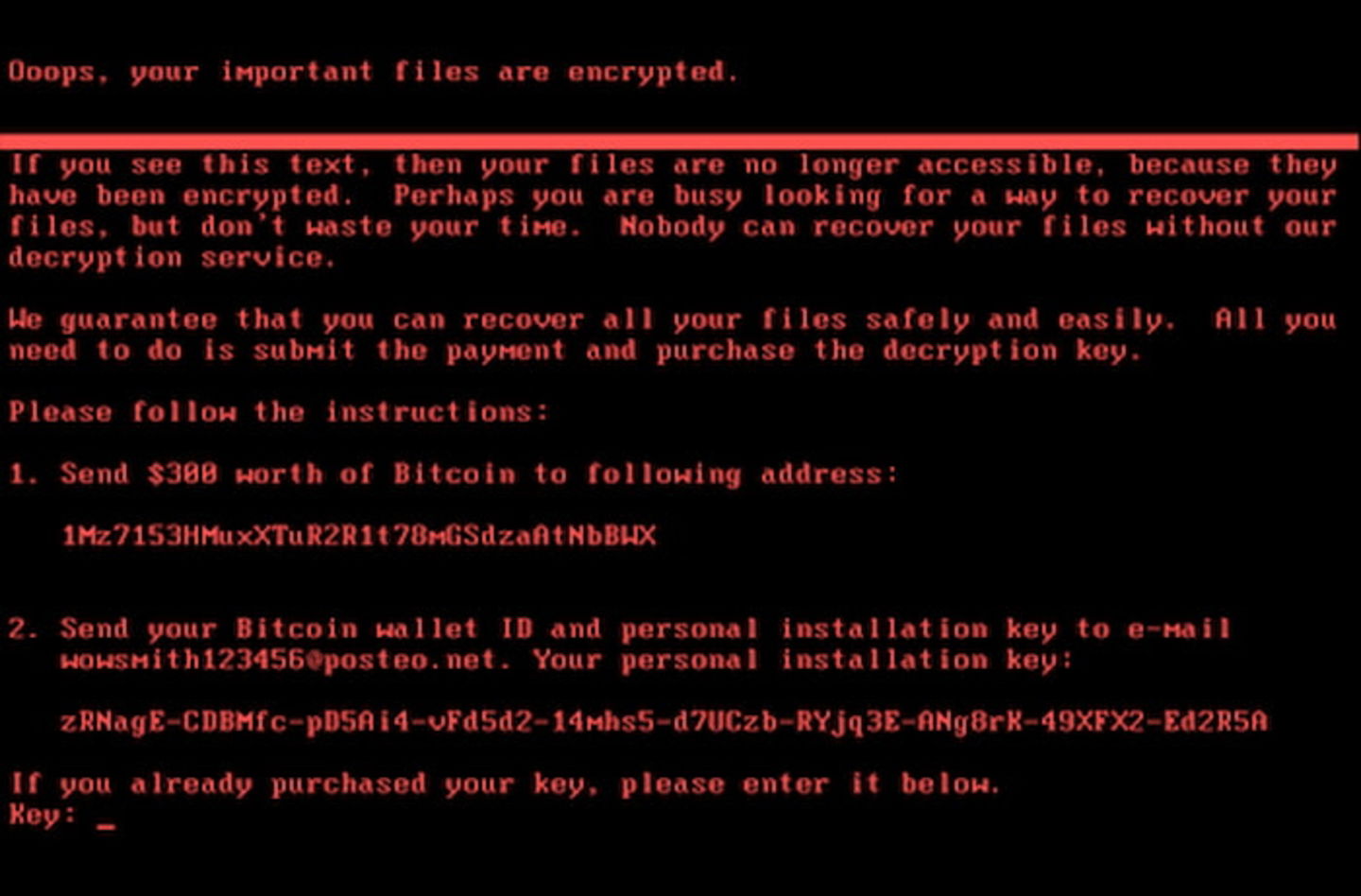 NotPetya fue uno peligroso ransomware que borraba los archivos, incluso después de pagar el rescate