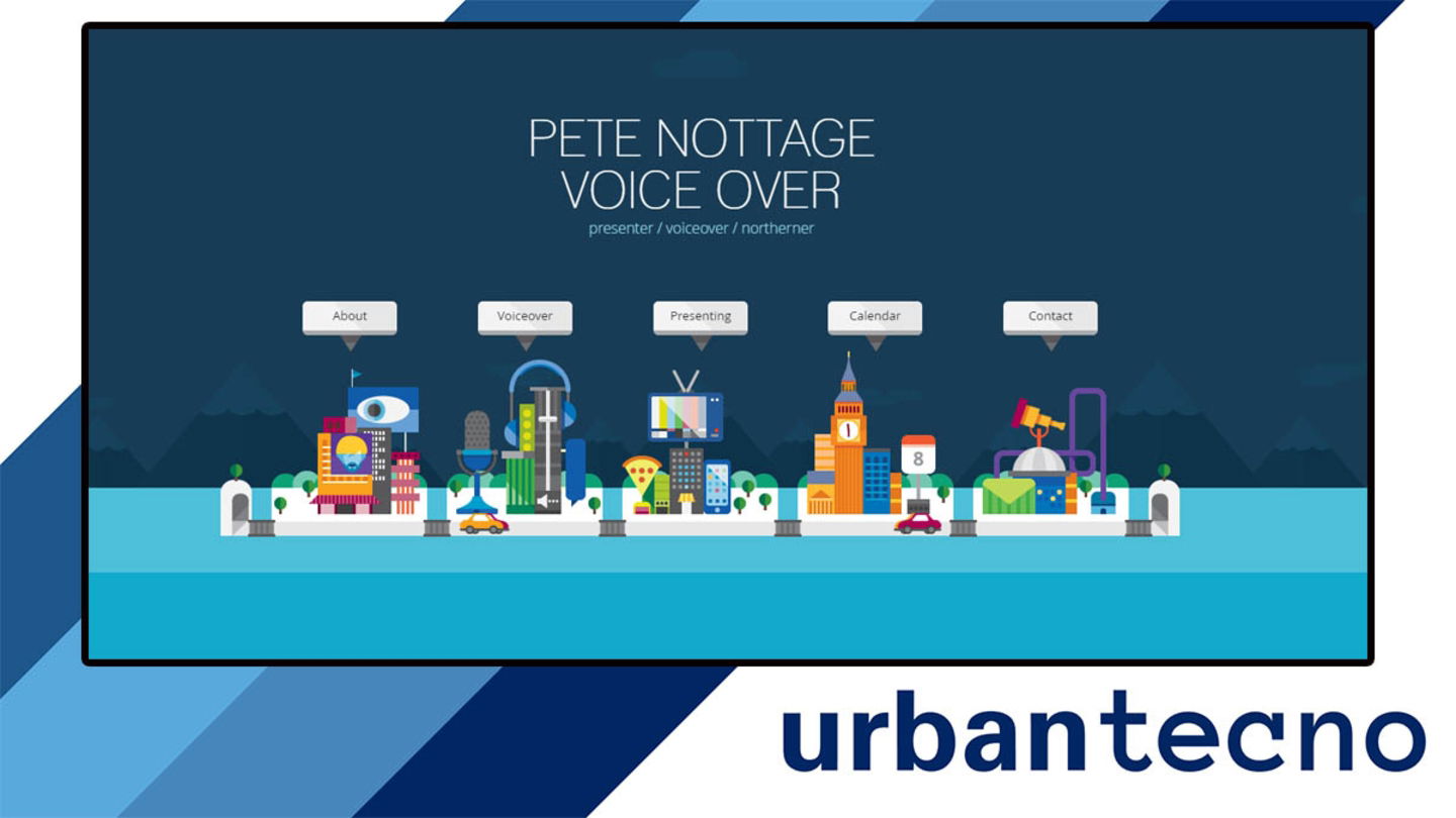 Pete Nottage sitio web