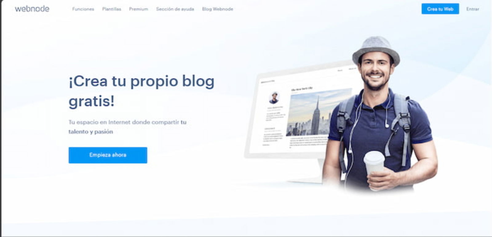 Webnode te permite crear tu blog de forma gratuita, pero si decides pagar, entonces podrás desbloquear muchas herramientas útiles