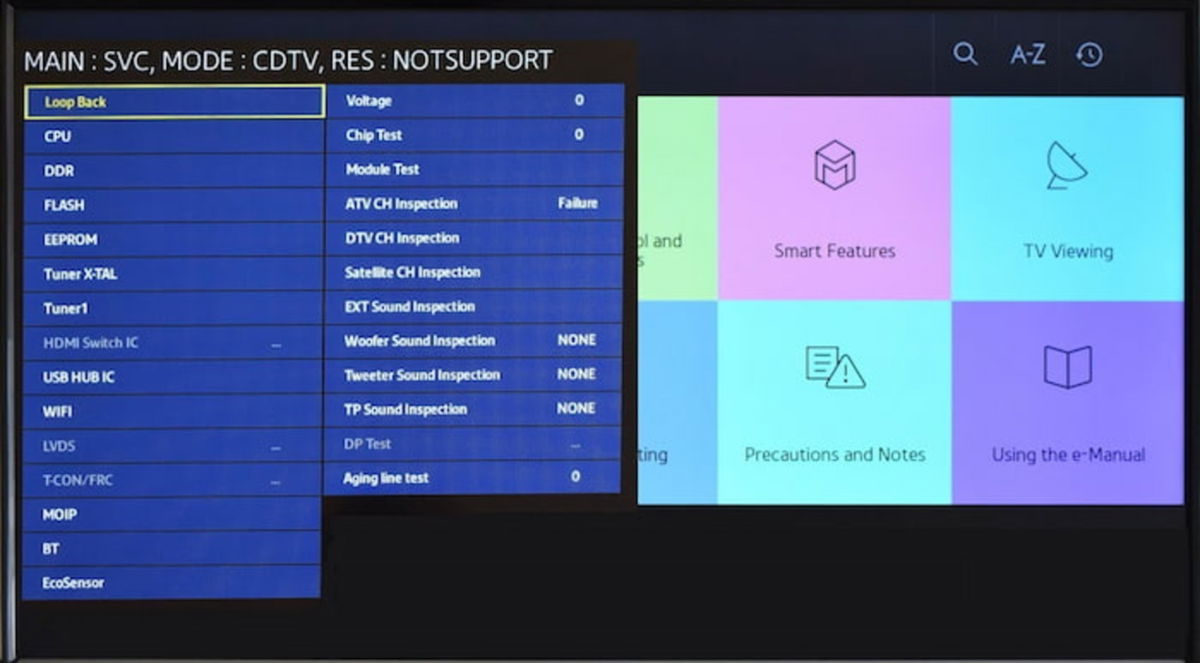 Samsung TV Secret Codes To Access Hidden Menus GEARRICE