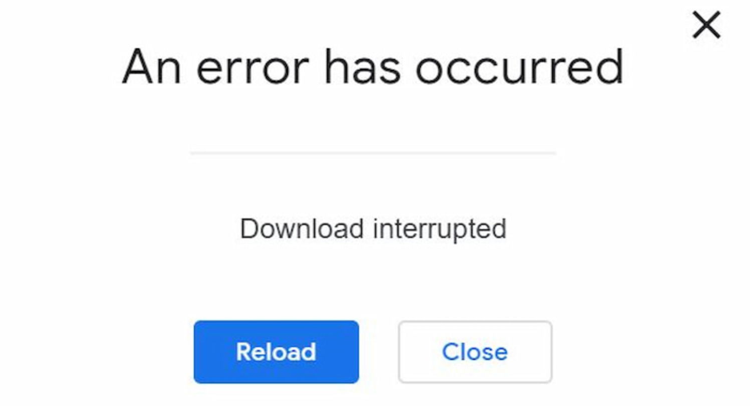 Estas son algunas de las causas más comunes que originan el error al descargar en Chrome