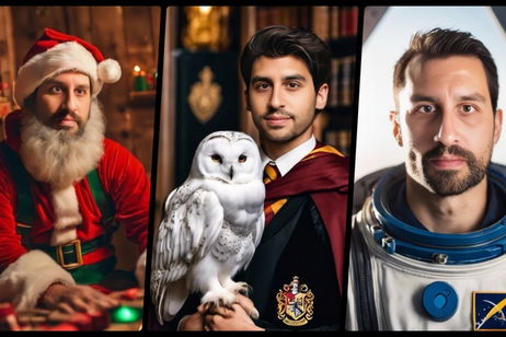 Esta app gratuita para móviles te convierte en astronauta, Papá Noel o Harry Potter con la magia de la IA