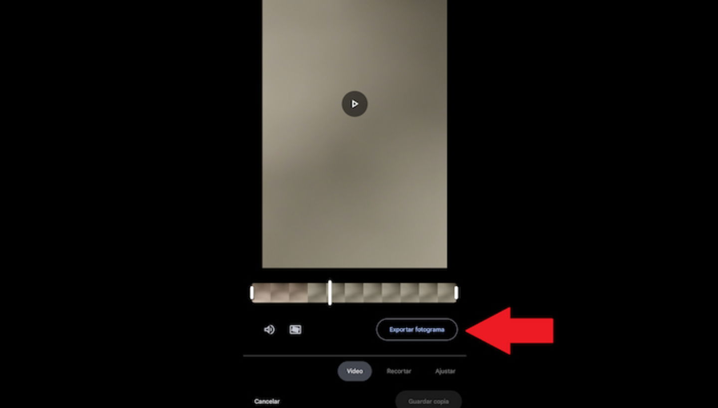 Google Fotos no solo es una de las mejores galerías para móviles, sino que también integra un editor multimedia que te permite extraer fotogramas de los vídeos