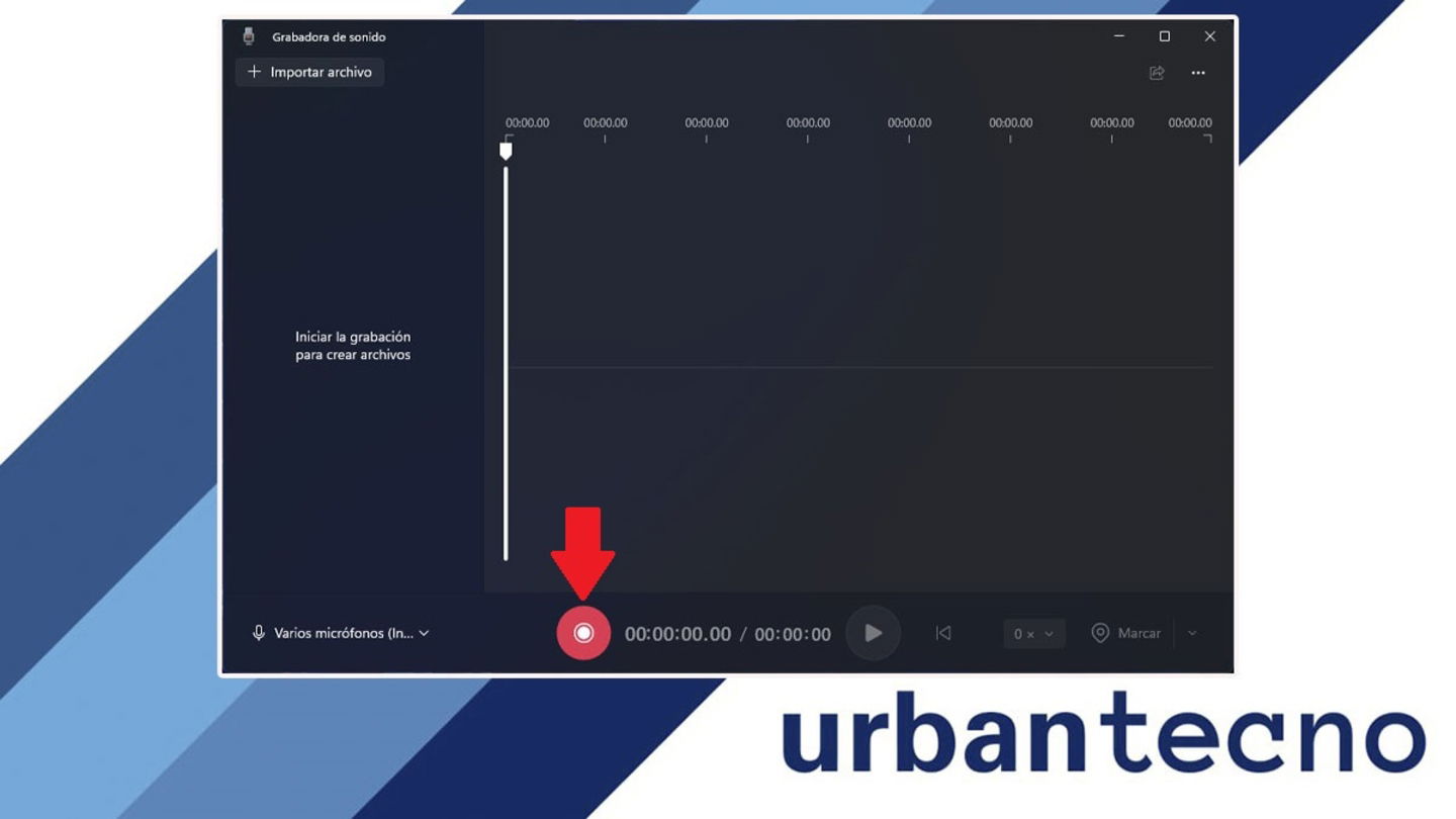Iniciar grabación de voz en Windows 11