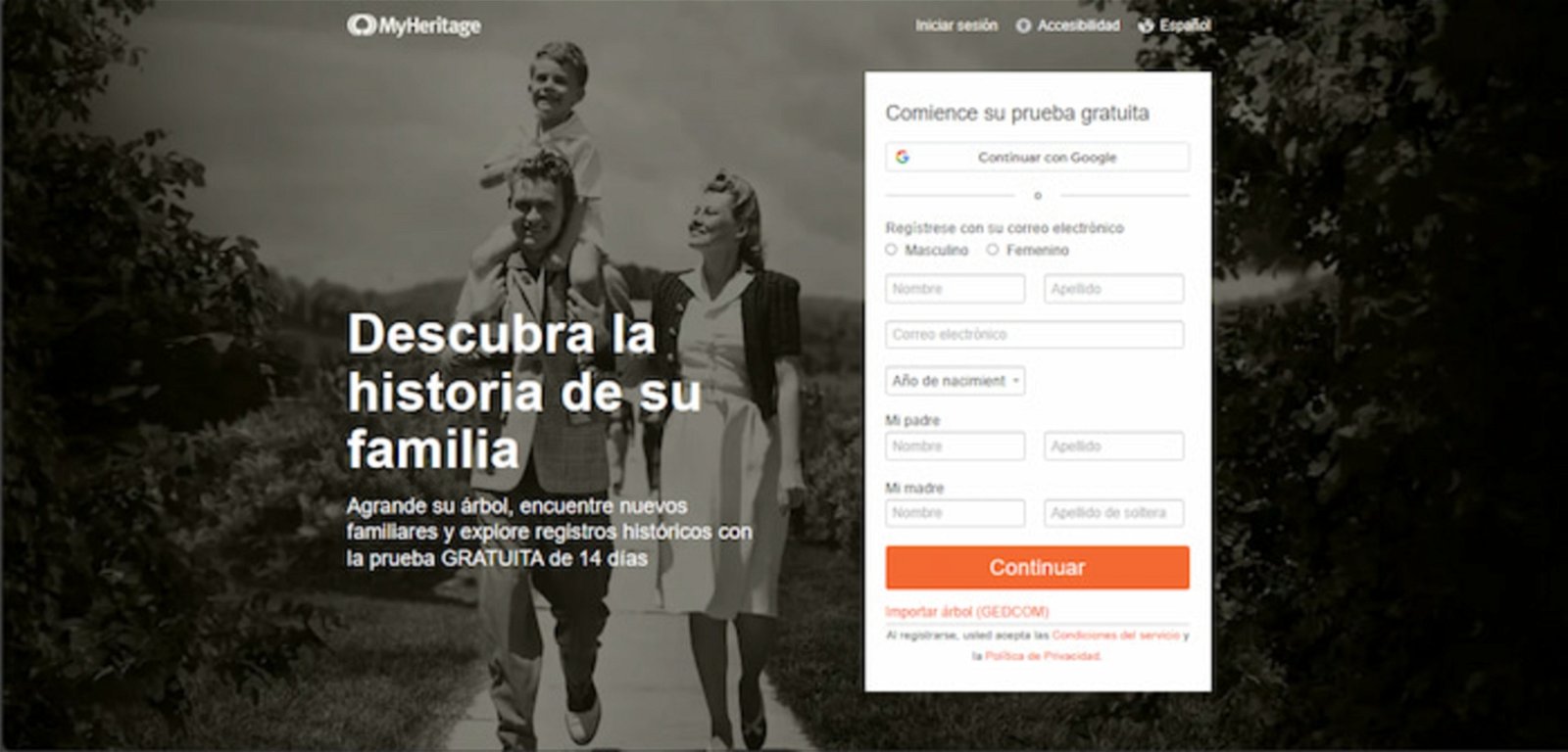 MyHeritage es una de las webs más populares para conocer más de nuestra historia