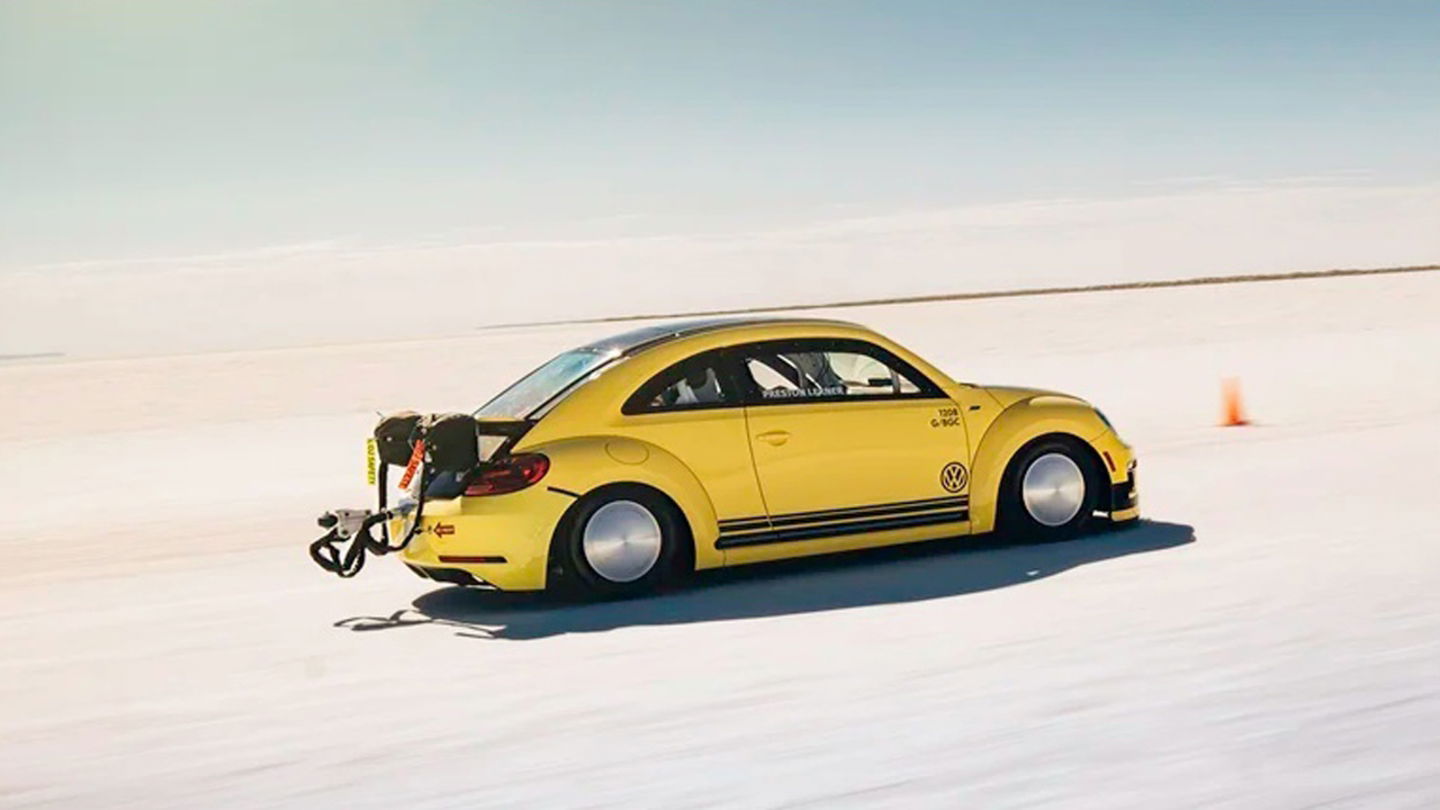 El Volkswagen Beetle LSR tenía un motor modificado que ofrecía 543 CV de potencia.