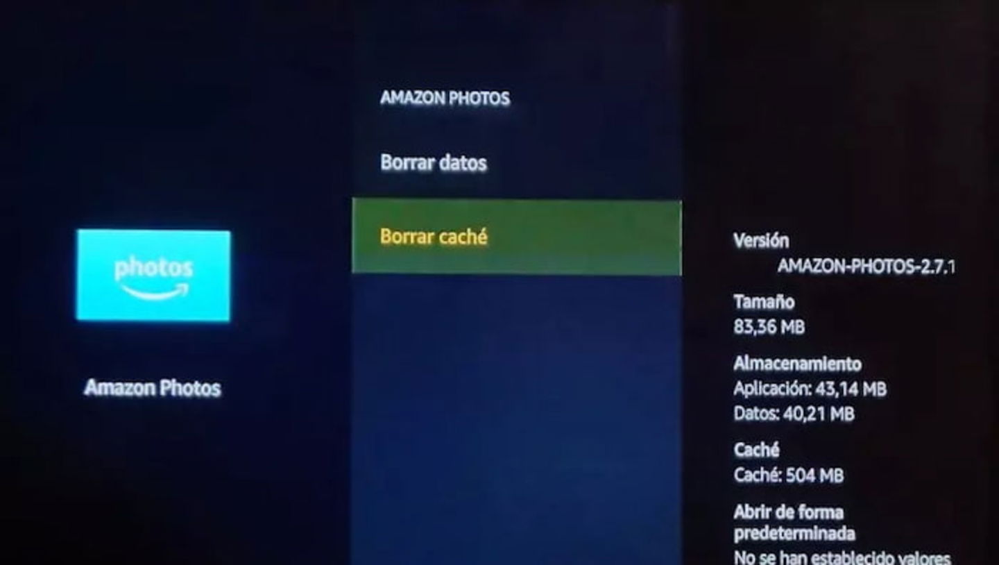 Siguiendo estos pasos podrás borrar la caché de tu Fire TV Stick