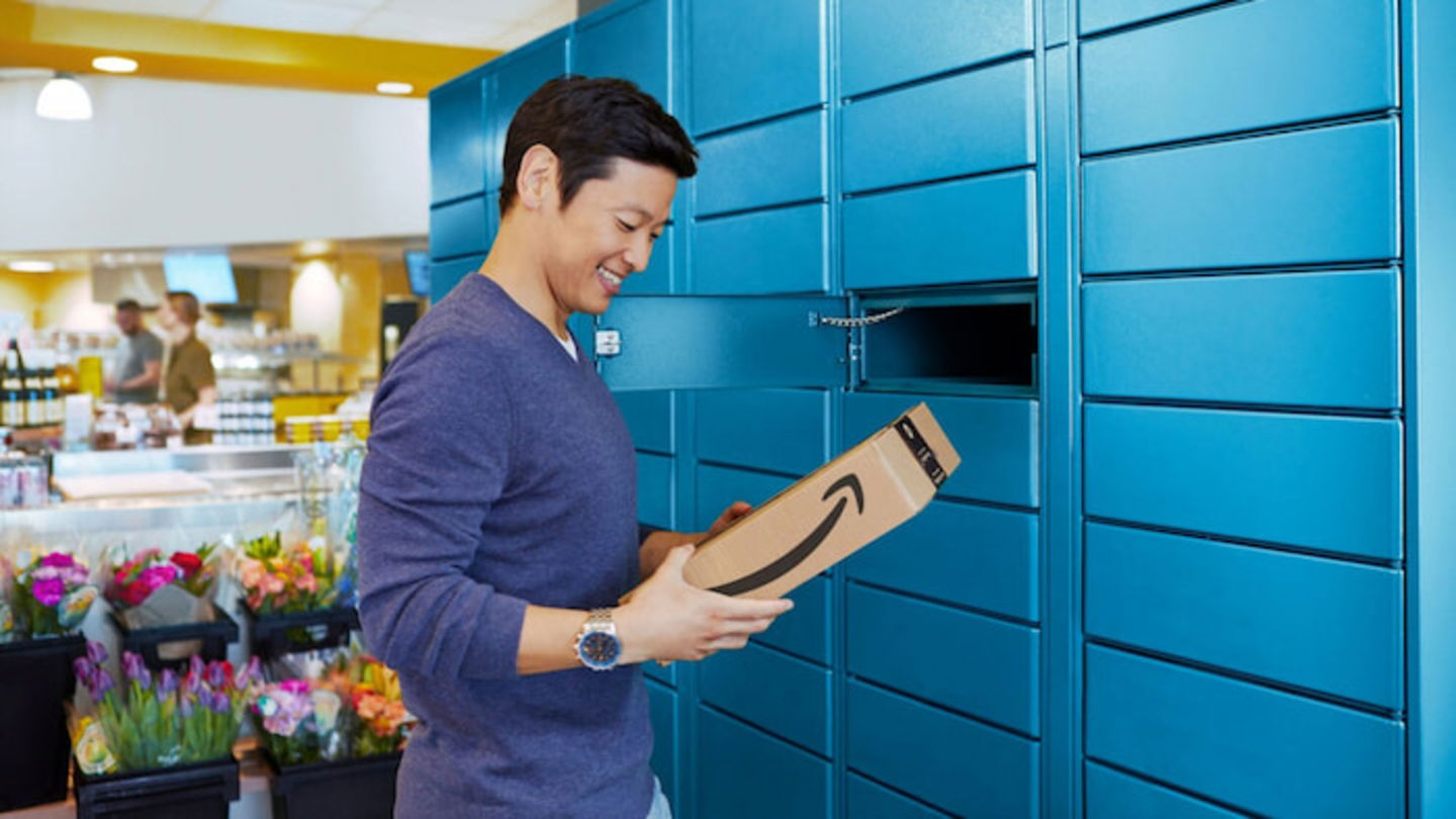 Amazon Locker es un servicio de entrega de paquetes que es seguro y confiable