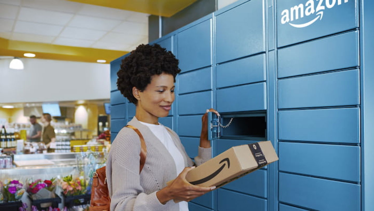 Así funcionan los puntos de recogida de Amazon Locker