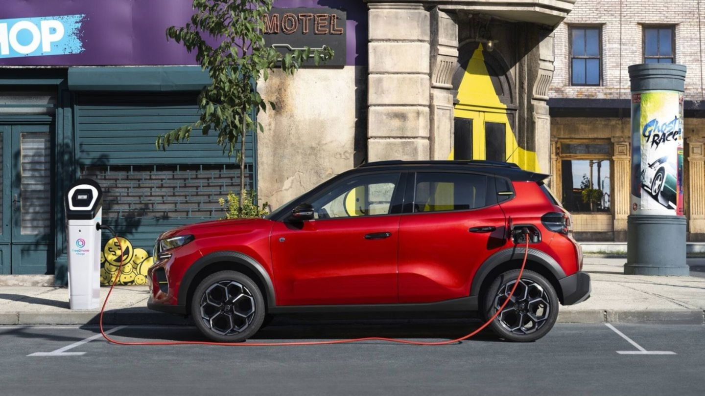 El Citroën ë-C3 recargando sus baterías