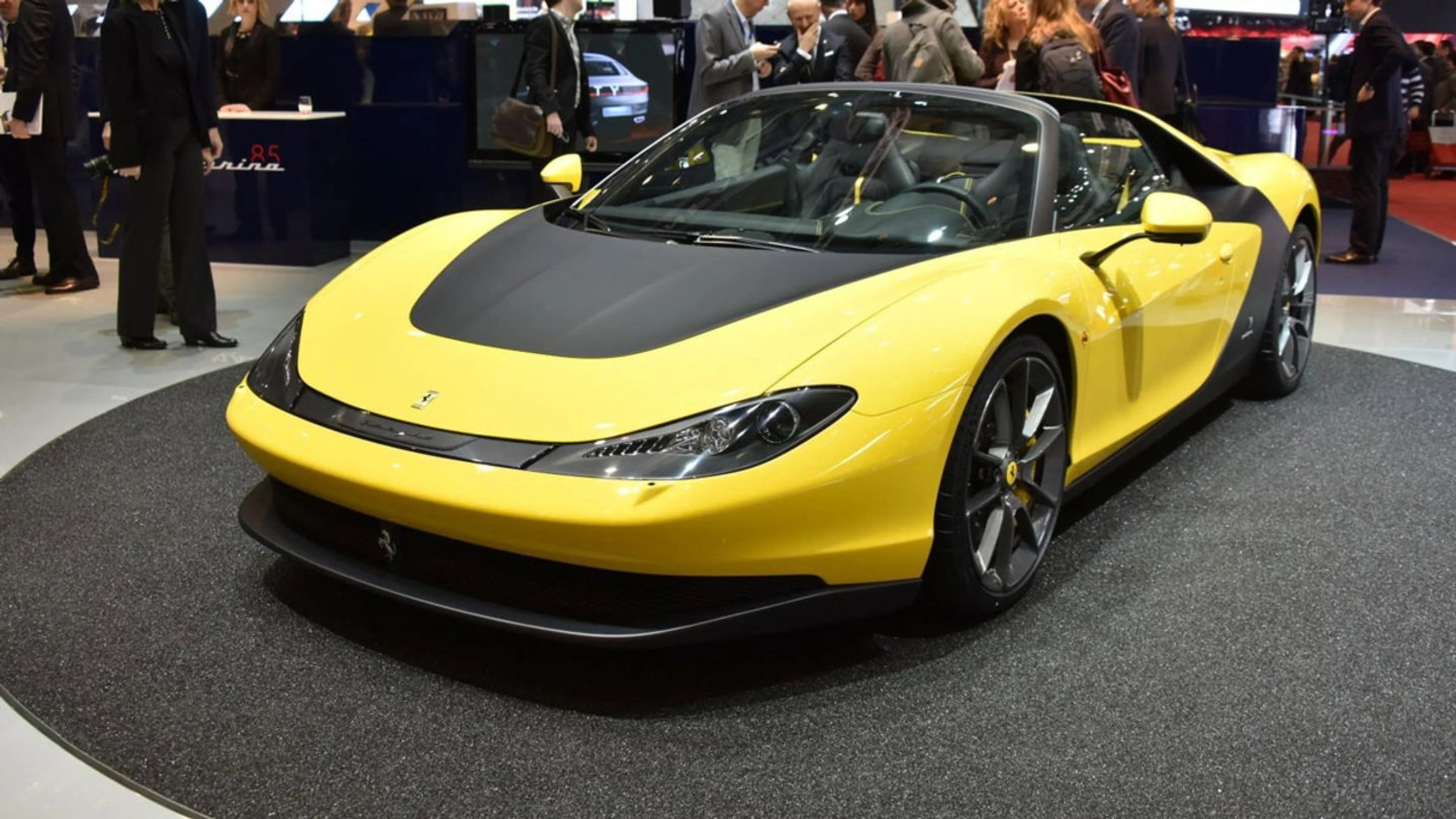 Ferrari Sergio en la presentación