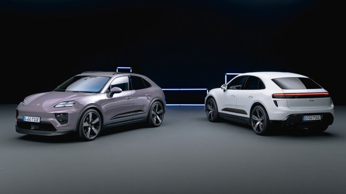 The interesting details of the completely electric Porsche Macan that ...