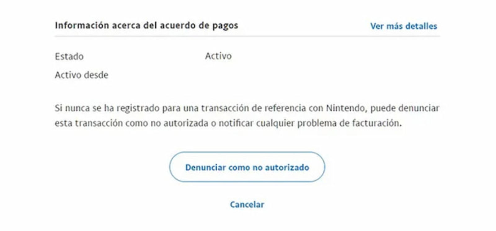 Si se ha realizado un pago no autorizado desde tu cuenta de PayPal, debes informarlo para que te devuelvan el dinero