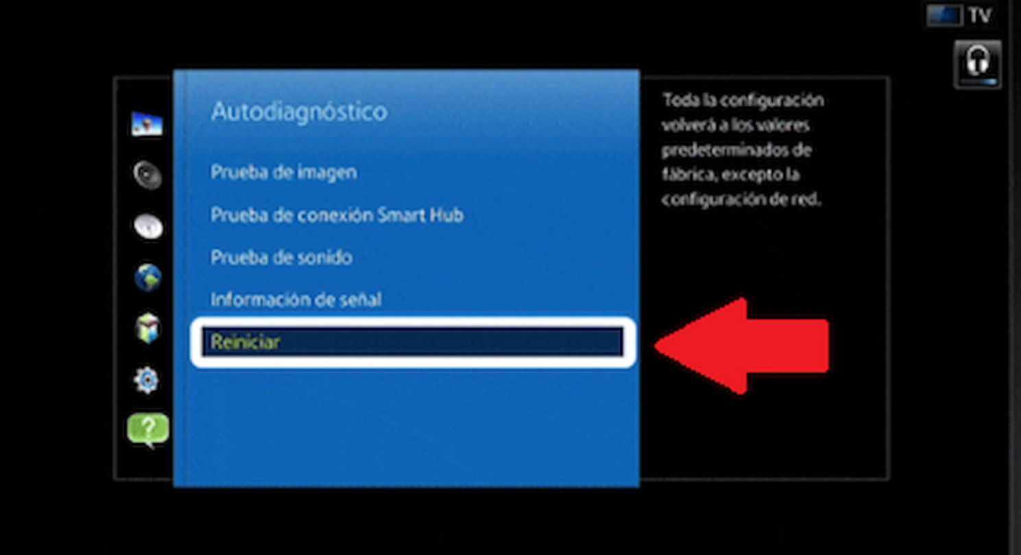 Si tienes uno de los modelos más antiguos de Smart TV de Samsung, así puedes reiniciarlo de fábrica