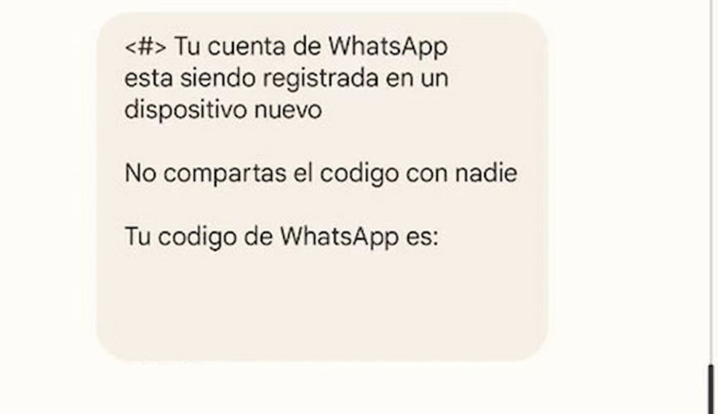 Ten cuidado con los intentos de robar la contraseña secreta que envía WhatsApp para entrar a tu cuenta