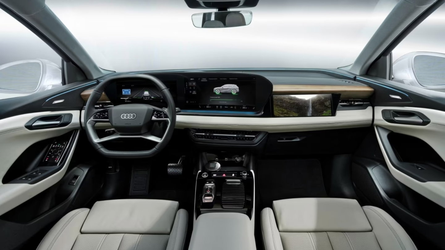 Interior del nuevo Audi Q6 e-tron