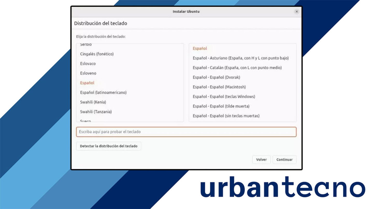 Elegir idioma de entrada en Ubuntu