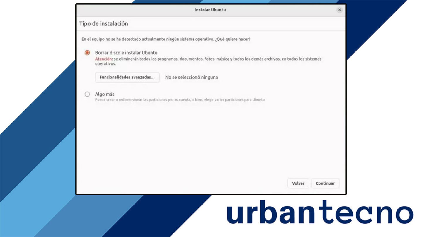 Formatear unidad e Instalar Ubuntu