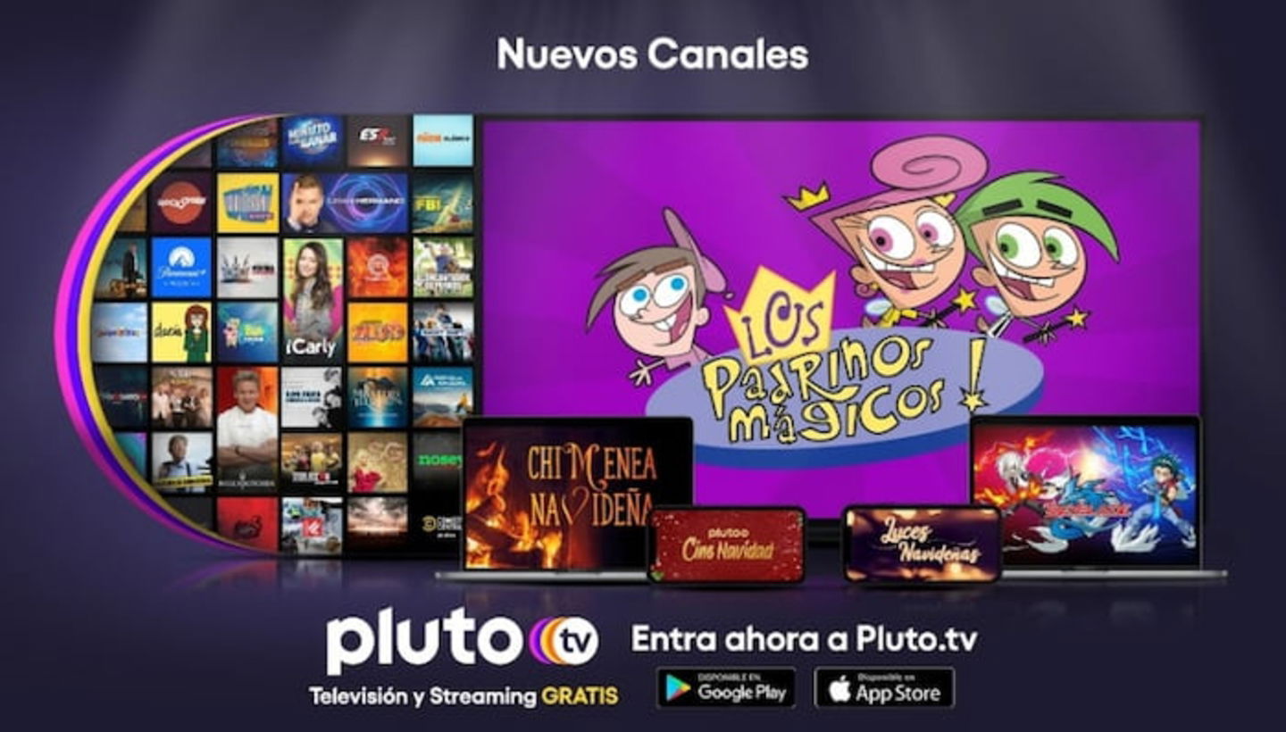 Pluto TV es una plataforma gratuita para ver series y películas, donde también encontrarás caricaturas clásicas