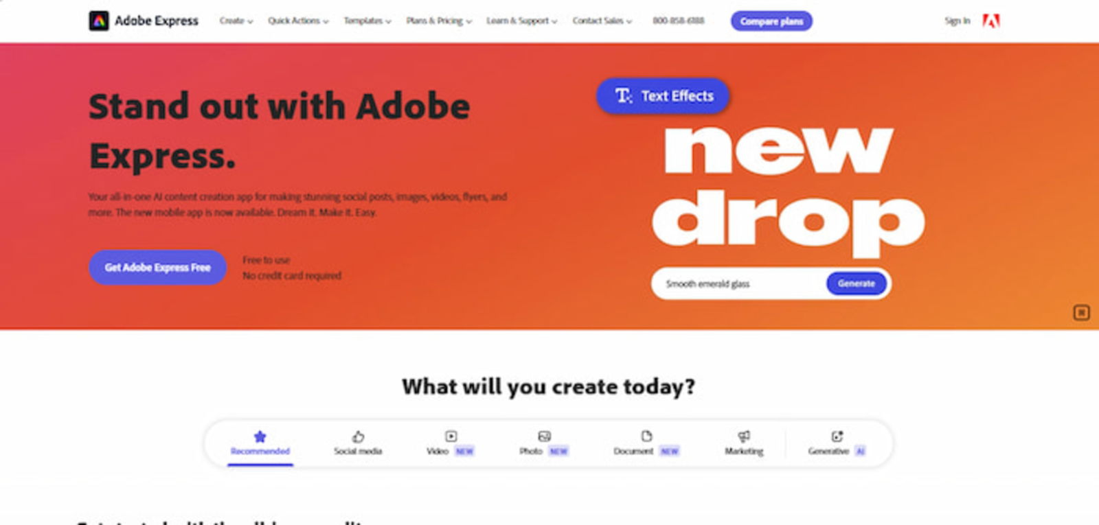 Adobe Express es una alternativa estupenda que te permitirá diseñar todo tipo de recursos y elementos para redes sociales