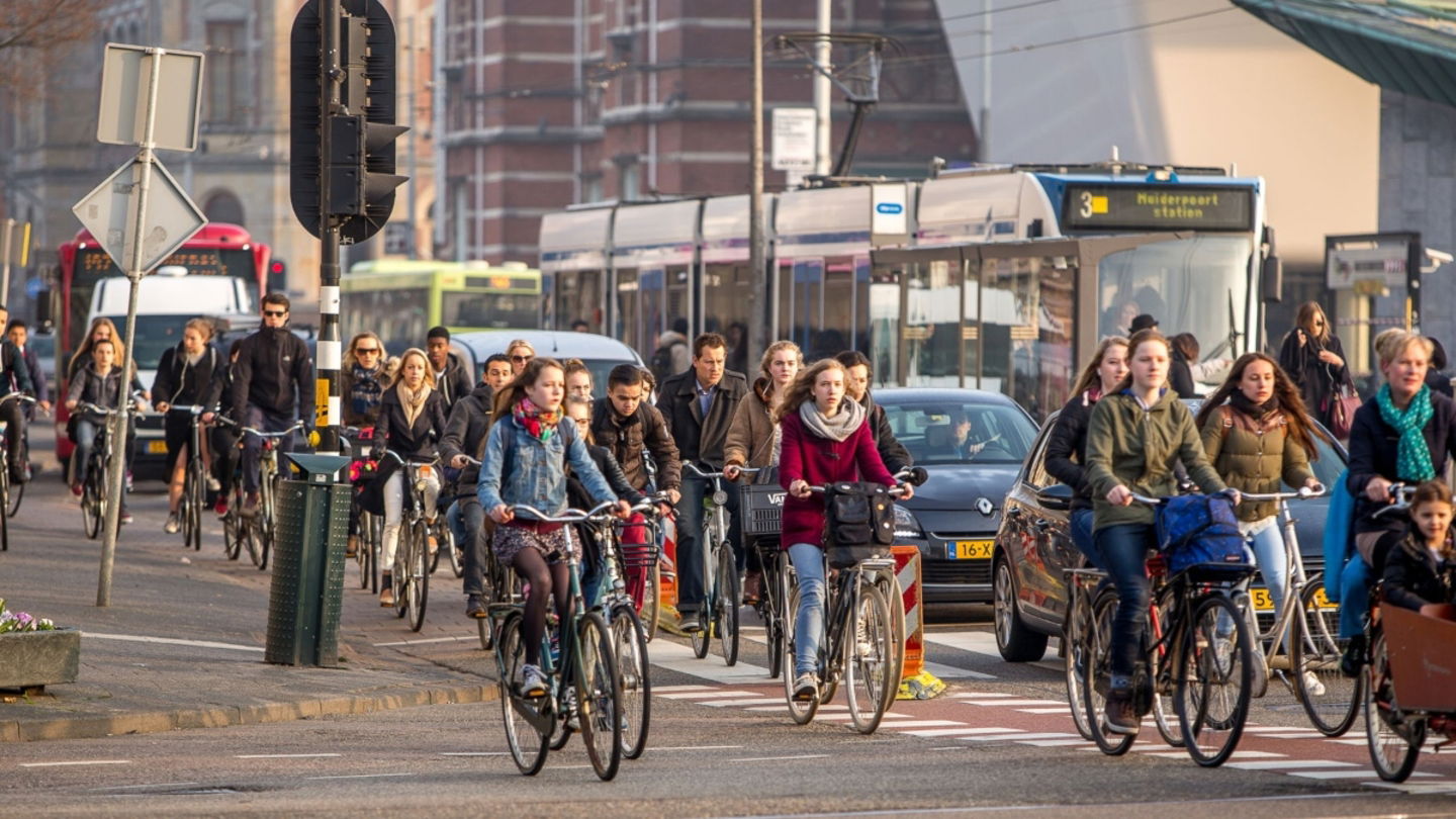 Uso de la bicicleta en Países Bajos