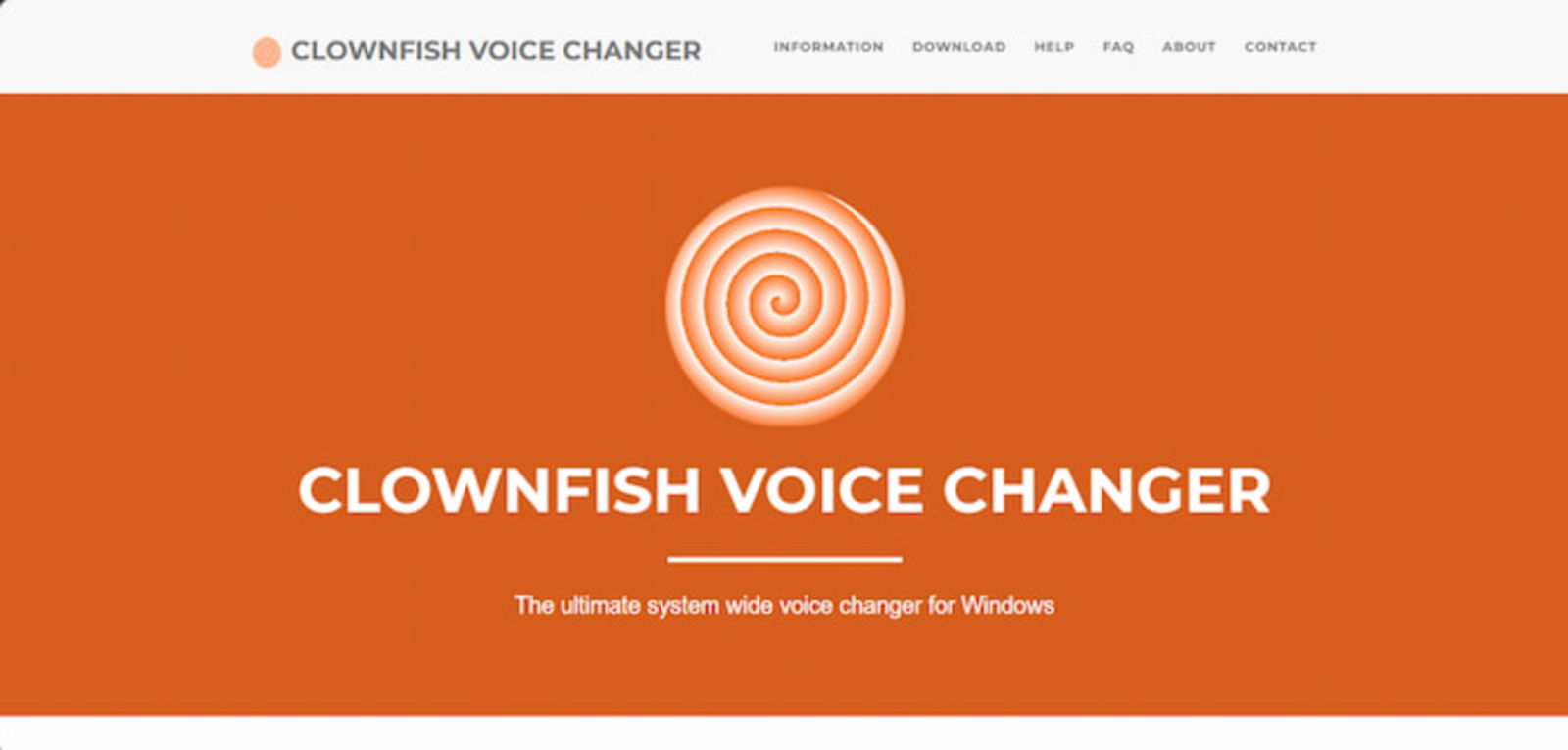 Clownfish Voice Changer cuenta con un montón de efectos de sonido que puedes aplicar a tu voz para cambiarla y sonar como quieras en cualquier plataforma